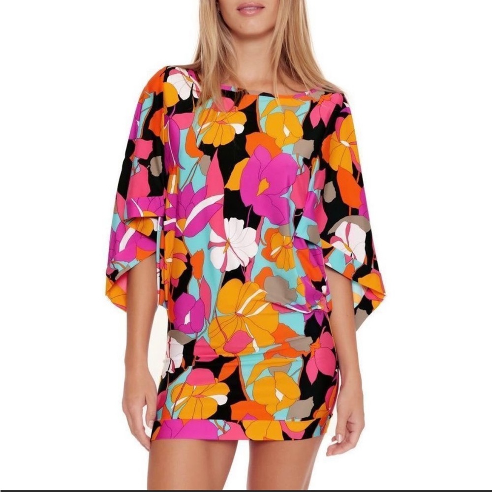 Trina Turk NWT🌺Swim Cover Up sz L